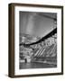 The Grand Coulee Dam under Construction with a Sign in the Bkgrd. That Says: "Safety Pays"-Alfred Eisenstaedt-Framed Photographic Print