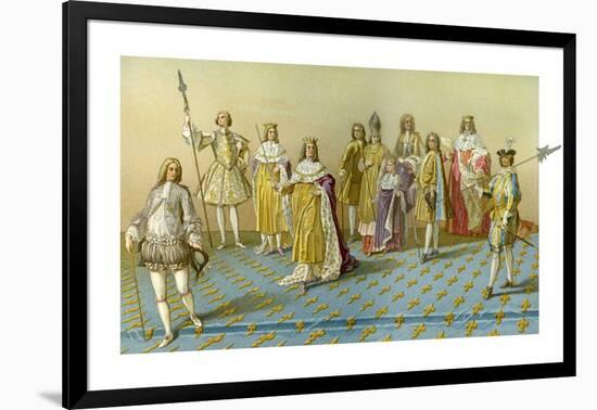 The Grand Dignitaries of the Coronation-Charpentier-Framed Giclee Print