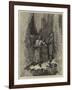 The Grand Duke Alexis of Russia under Niagara Falls-Arthur Boyd Houghton-Framed Giclee Print