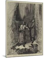 The Grand Duke Alexis of Russia under Niagara Falls-Arthur Boyd Houghton-Mounted Giclee Print