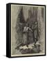 The Grand Duke Alexis of Russia under Niagara Falls-Arthur Boyd Houghton-Framed Stretched Canvas