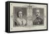 The Grand Duke and Duchess of Saxe-Weimar-null-Framed Stretched Canvas