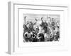 The Grand Duke Nicholas Announcing the Treaty of Peace, San Stefano, Turkey, 19th Century-null-Framed Giclee Print