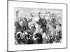 The Grand Duke Nicholas Announcing the Treaty of Peace, San Stefano, Turkey, 19th Century-null-Mounted Giclee Print