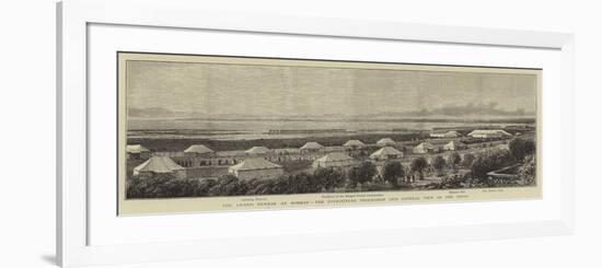 The Grand Durbar at Bombay, the Investiture Procession and General View of the Tents-null-Framed Giclee Print