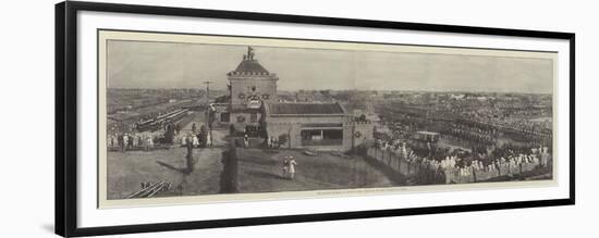 The Grand Durbar at Rawul Pindi, Arrival of the Viceroy of India-null-Framed Premium Giclee Print