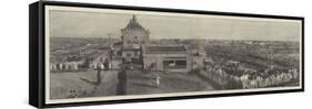 The Grand Durbar at Rawul Pindi, Arrival of the Viceroy of India-null-Framed Stretched Canvas