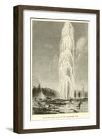 The Grand Geyser of the Yellowstone Park-null-Framed Giclee Print