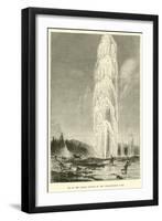 The Grand Geyser of the Yellowstone Park-null-Framed Giclee Print