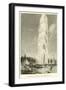 The Grand Geyser of the Yellowstone Park-null-Framed Giclee Print