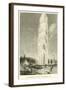 The Grand Geyser of the Yellowstone Park-null-Framed Giclee Print