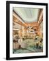 The Grand Hall, Aboard RMS 'Mauretania'-null-Framed Giclee Print