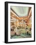 The Grand Hall, Aboard RMS 'Mauretania'-null-Framed Giclee Print