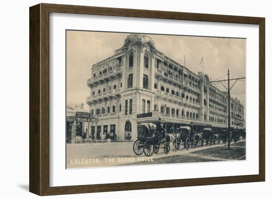 The Grand Hotel, Calcutta, C1920-null-Framed Giclee Print