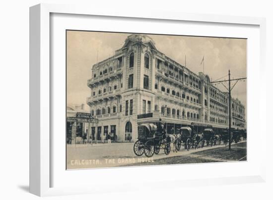 The Grand Hotel, Calcutta, C1920-null-Framed Giclee Print