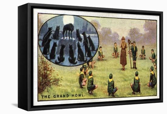 The Grand Howl, 1929-English School-Framed Stretched Canvas