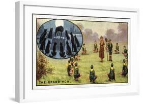 The Grand Howl, 1929-English School-Framed Giclee Print