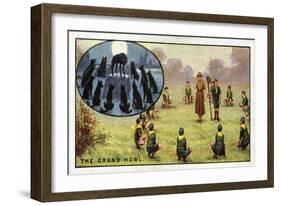 The Grand Howl, 1929-English School-Framed Giclee Print