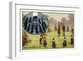 The Grand Howl, 1929-English School-Framed Giclee Print