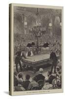 The Grand International Billiard Match in Paris-null-Stretched Canvas