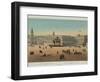 The Grand Kremlin Palace (From a Panoramic View of Moscow in 10 Part), Ca 1848-Philippe Benoist-Framed Giclee Print