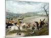 The Grand Leicestershire Fox Hunt, Plate 1, 1839, Engraved by Charles Hunt (1829-1900), 1839-Samuel Henry Gordon Alken-Mounted Giclee Print