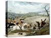 The Grand Leicestershire Fox Hunt, Plate 1, 1839, Engraved by Charles Hunt (1829-1900), 1839-Samuel Henry Gordon Alken-Stretched Canvas