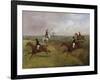 The Grand Leicestershire Steeplechase: Dick Christian's Last Fall - Commonly Called 'A Header'-Henry Thomas Alken-Framed Giclee Print