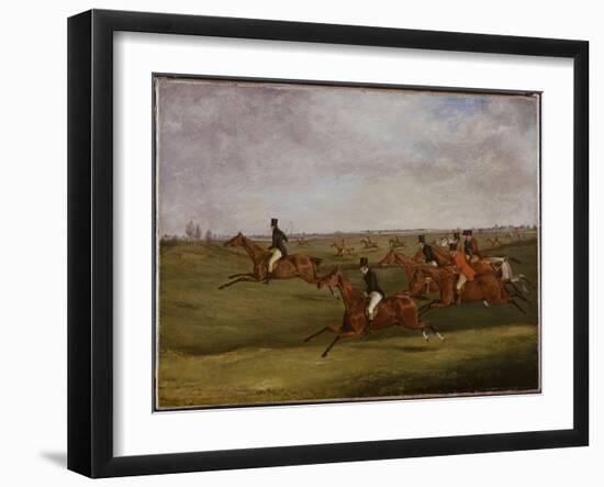 The Grand Leicestershire Steeplechase, March 12Th, 1829: Going the Pace-Henry Thomas Alken-Framed Giclee Print