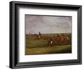 The Grand Leicestershire Steeplechase, March 12Th, 1829: Going the Pace-Henry Thomas Alken-Framed Giclee Print