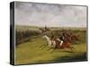 The Grand Leicestershire Steeplechase, March 12Th, 1829: the Field Becomes Select-Henry Thomas Alken-Stretched Canvas
