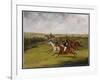 The Grand Leicestershire Steeplechase, March 12Th, 1829: the Field Becomes Select-Henry Thomas Alken-Framed Giclee Print