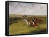 The Grand Leicestershire Steeplechase, March 12Th, 1829: the Field Becomes Select-Henry Thomas Alken-Framed Stretched Canvas