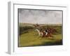 The Grand Leicestershire Steeplechase, March 12Th, 1829: the Field Becomes Select-Henry Thomas Alken-Framed Giclee Print