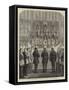 The Grand Masonic Ceremony in Gloucester Cathedral, Unveiling the Reredos-null-Framed Stretched Canvas