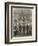 The Grand Masonic Ceremony in Gloucester Cathedral, Unveiling the Reredos-null-Framed Giclee Print