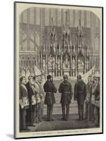 The Grand Masonic Ceremony in Gloucester Cathedral, Unveiling the Reredos-null-Mounted Giclee Print