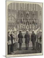 The Grand Masonic Ceremony in Gloucester Cathedral, Unveiling the Reredos-null-Mounted Giclee Print