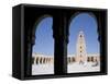 The Grand Mosque, Kairouan, Unesco World Heritage Site, Tunisia, North Africa, Africa-Charles Bowman-Framed Stretched Canvas