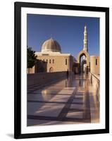 The Grand Mosque Sultan Qaboos, Built in 2001, Batinah Region, Muscat, Oman, Middle East-Patrick Dieudonne-Framed Photographic Print