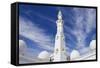 The Grand Mosque.-Jon Hicks-Framed Stretched Canvas