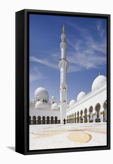 The Grand Mosque.-Jon Hicks-Framed Stretched Canvas