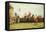 The Grand National Steeplechase: Valentine's Jump-John Sanderson Wells-Framed Stretched Canvas