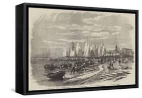 The Grand Naval Review-null-Framed Stretched Canvas