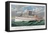 The Grand New Steamboat Pilgrim, the Largest in the World-null-Framed Stretched Canvas