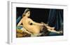 The Grand Odalisque, c.1814-Jean-Auguste-Dominique Ingres-Framed Giclee Print