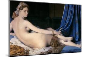 The Grand Odalisque-Jean-Auguste-Dominique Ingres-Mounted Giclee Print