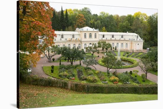 The Grand Orangerie, Peterhof, UNESCO World Heritage Site, near St. Petersburg, Russia, Europe-Miles Ertman-Stretched Canvas