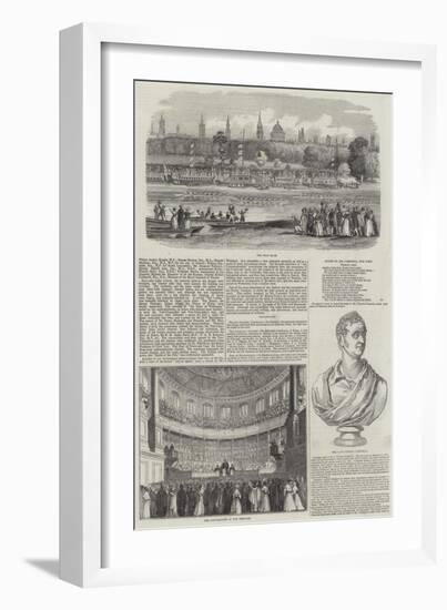 The Grand Oxford Commemoration-null-Framed Giclee Print