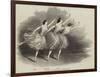 The Grand Pas Des Elemens, at Her Majesty's Theatre-null-Framed Giclee Print